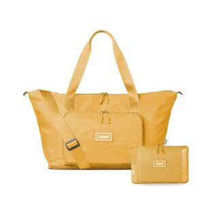 Foldie Original Foldable Travel Bag With Adjustable Strap - Yellow